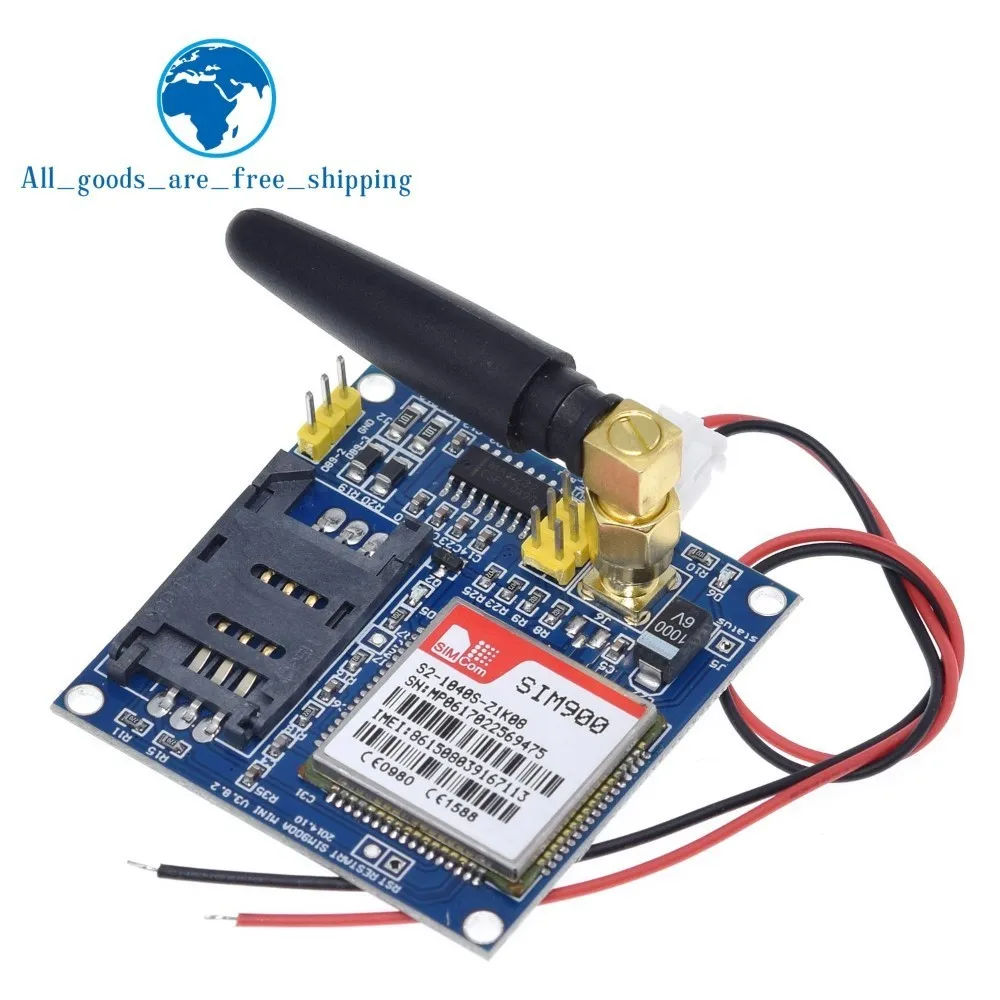 

Sim900a Sim900 Mini V4.0 Wireless Data Transmission Module Gsm Gprs Board Kit W/antenna C83
