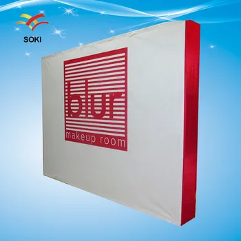 

10ft Expo Pop Up Display Booth Manufacturer For Fabric Tension Fabric Backdrop Display with printing(with end caps)