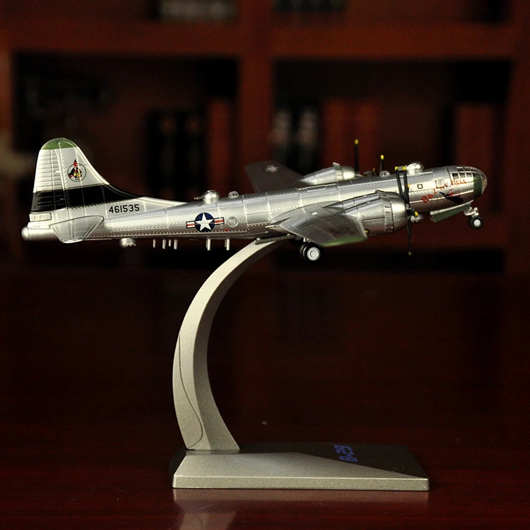 1:144 Американский B29 бомбардировщик самолет Второй мировой войны США B 29 модель