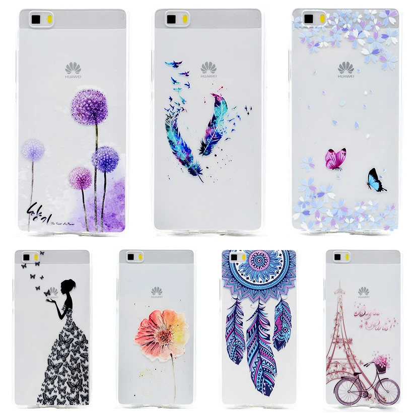 

Clear Soft TPU Silicone Phone Cases For Huawei Ascend P8 Lite P8 Mini ALE_L21 P9 Lite P9 Mini G9 G9 lite P9 Plus covers bag