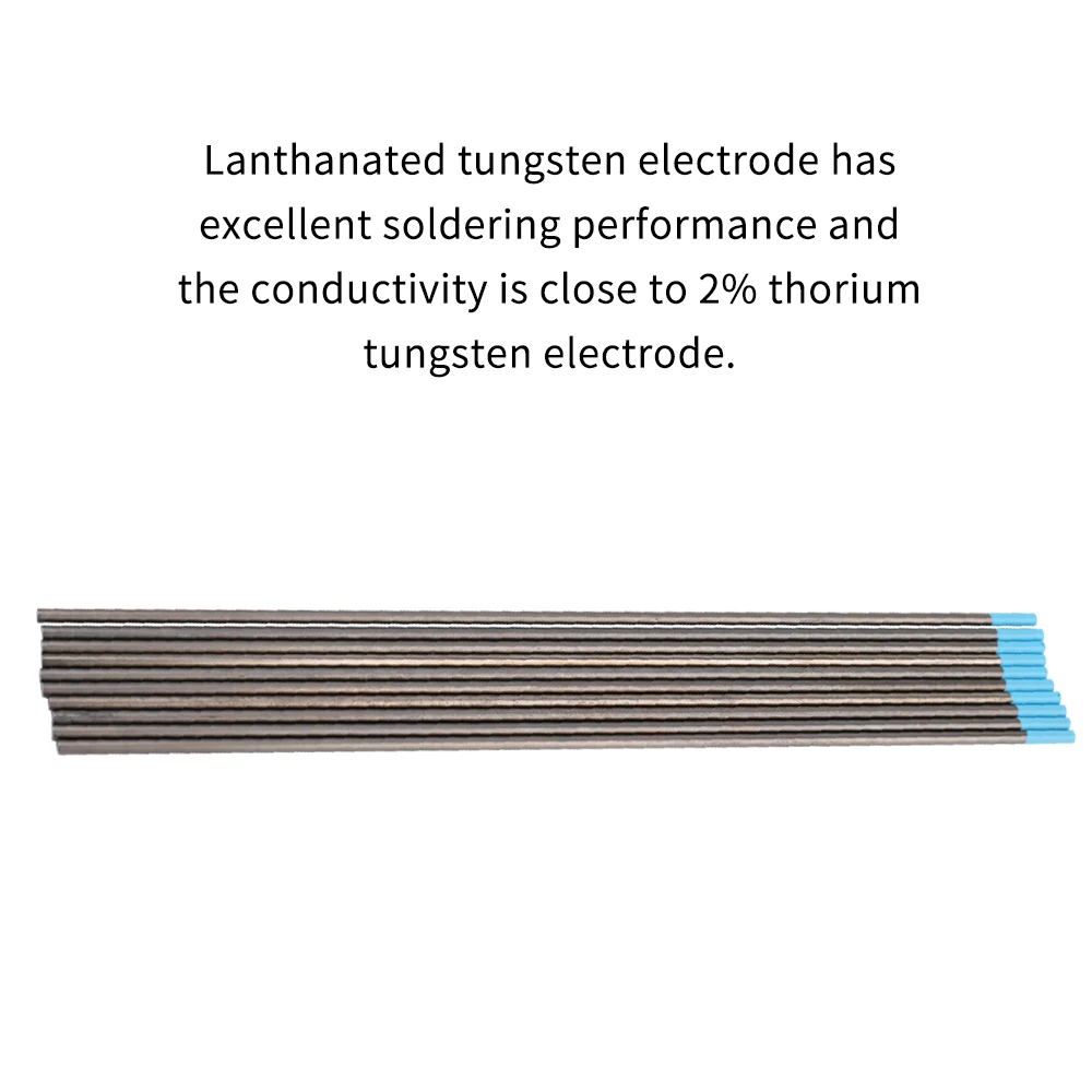 WL20 вольфрамовый электрод Профессиональный Tig сварочный стержень 1,0 мм/2,4 мм 2.0% Lanthanated для Tig Сварочные инструменты