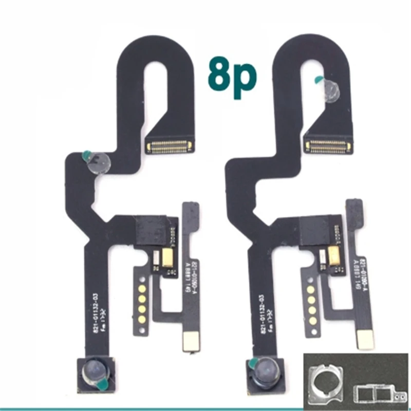 

100% TEST WORKING Front Facetime Camera with Proximity sensor Flex Cable for iPhone 8 Plus 5.5