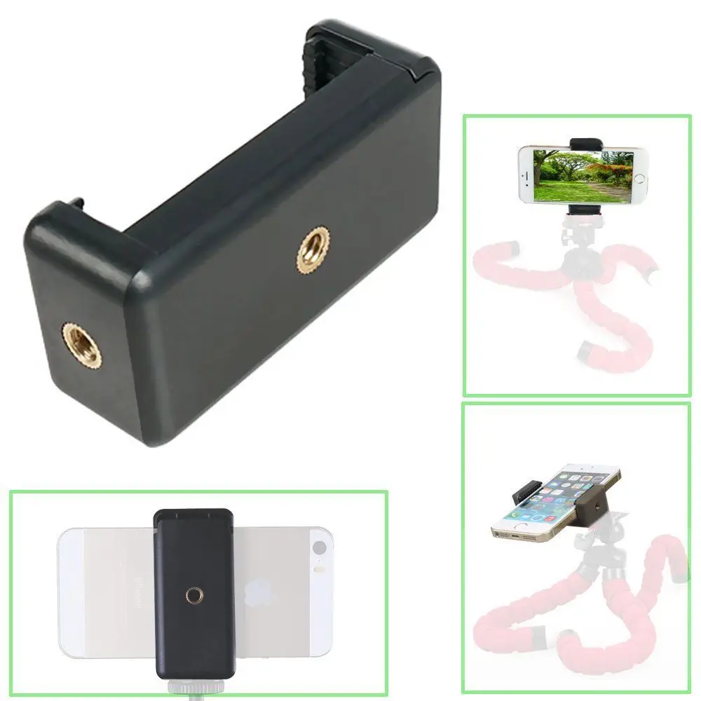

Mobile Phone Tripod Mount Adapter Holder fr Mounting Cell Phone on Tripod, Monop