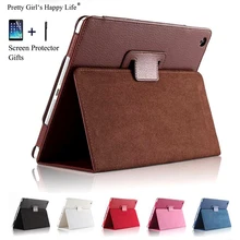 For Apple iPad Air 2 9.7 inch Case Flip Stand Leather Cover For Apple iPad Air 2 Tablet Capa Fundas Coque+Stylus