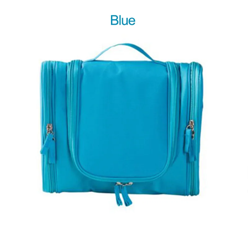 Сумка для стирки, брендовая, горячая распродажа, сумка для мытья крючков, высококачественная, дорожная, Портативная сумка для хранения, большая, висящая, двойная - Цвет: Blue