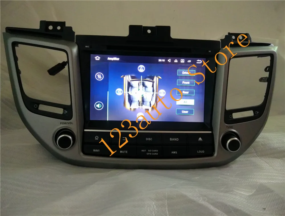 8 дюймов Android 7,1 Автомобильный CD DVD gps плеер навигация авто для hyundai Tucson IX35 Радио Навигация стерео медиа