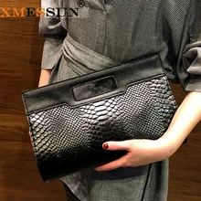 XMESSUN Змеиный клатч Gofrado из кожи питона для леди сумочка модная цепочка сумка-мессенджер вечерние красные дропшиппинг F101