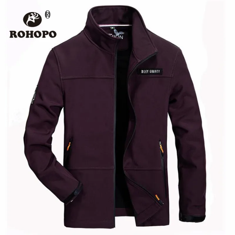 Winter Autumn Fleece Casual Jacket Men Mandarin Collar Business Men Leisure Sportswear Straight Warm Thick Windbreaker Overcoat