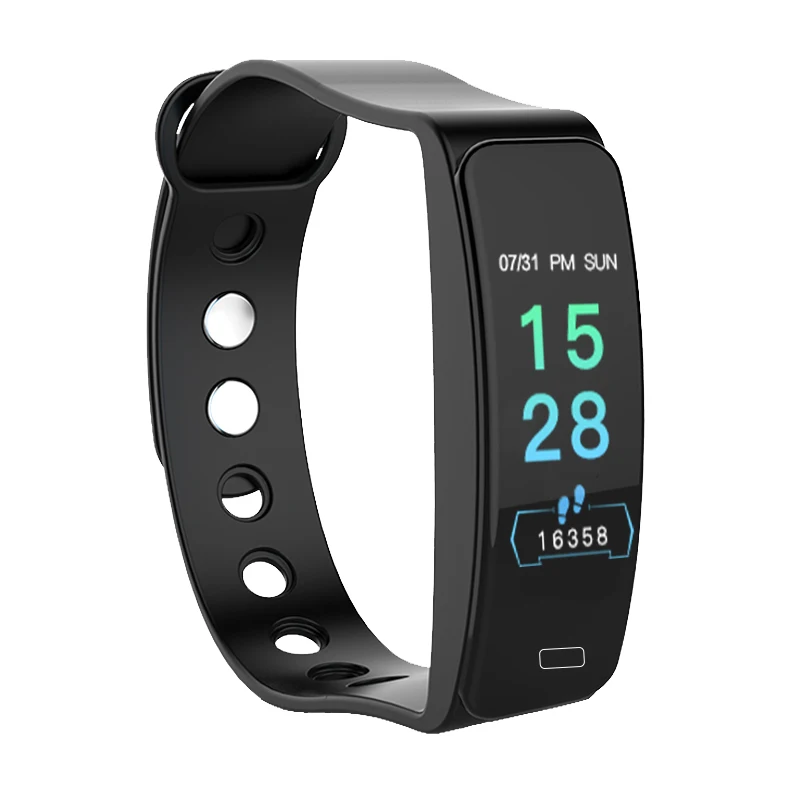 

Smart Band Bluetooth Heart Rate Blood Pressure Monitor High Brightness Colorful Screen Smart Bracelet Wristband Notification