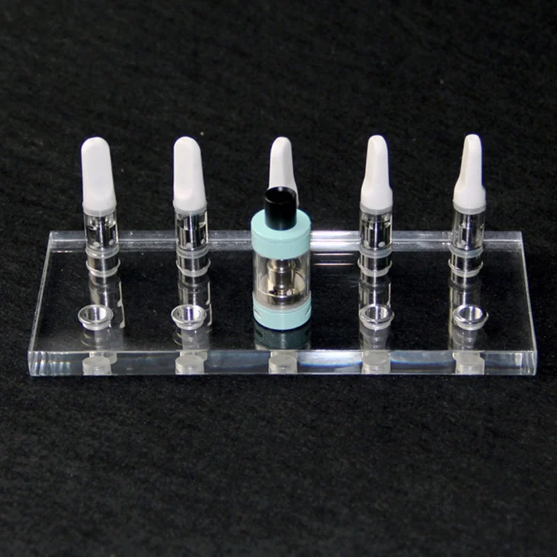 

10 Holes Display Stand For 510 Thread RDA RTA Tank Atomizer Shop Dispay Shelf Holder Base E-cigarettes Accessories
