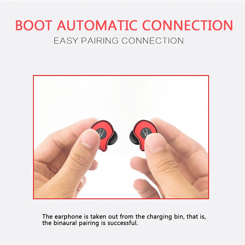 12  SABBAT E12 Professional Bluetooth 5.0 Earphone Wireless Headset HiFi Sports Earbuds Headphone Noise Isolation in ear headphones  (18)