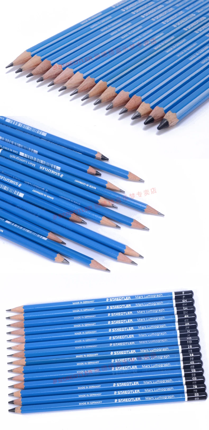 Германия STAEDTLER 100# синий стержень Стандартный Карандаш профессиональный карандаш для рисования эскиз карандаш mars lumographh карандаш 12 шт./лот