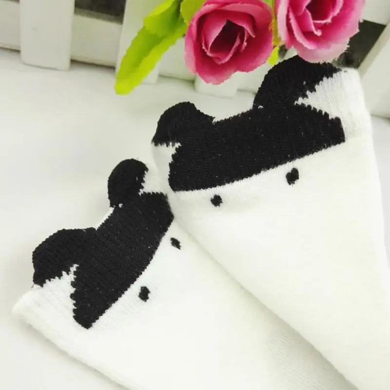 Cute Baby Socks Cartoon Cat Paw Print Feet Wear Soft Cotton Newborn Baby Warm Socks leg cover Kids Infants guard Footwear