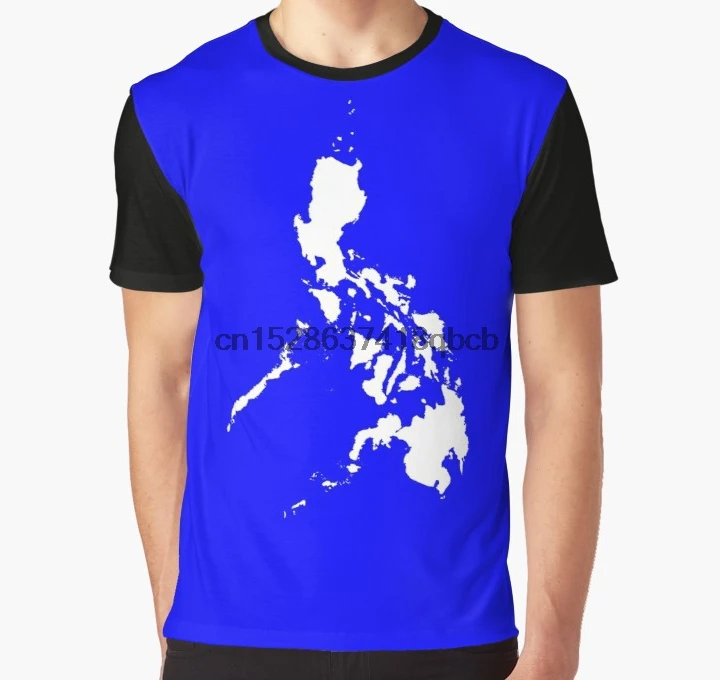 

All Over Print T Shirt Men tshirt Philippines Islands Map by AiReal Apparel Big Print Full Print Women Graphic T-Shirt