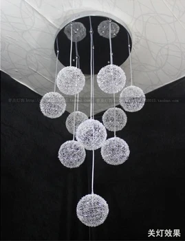 

Modern minimalist original disc aluminum ball lamps lighting ball LED pendant light restaurant bedroom lamp living room lights