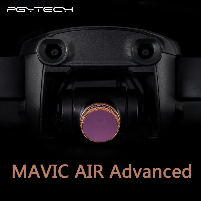 PGYTECH DJI MAVIC Air усовершенствованная версия Комплект фильтров для объектива UV CPL ND4 ND8 ND16 ND32 Комплект фильтров для DJI MAVIC Air Drone аксессуары