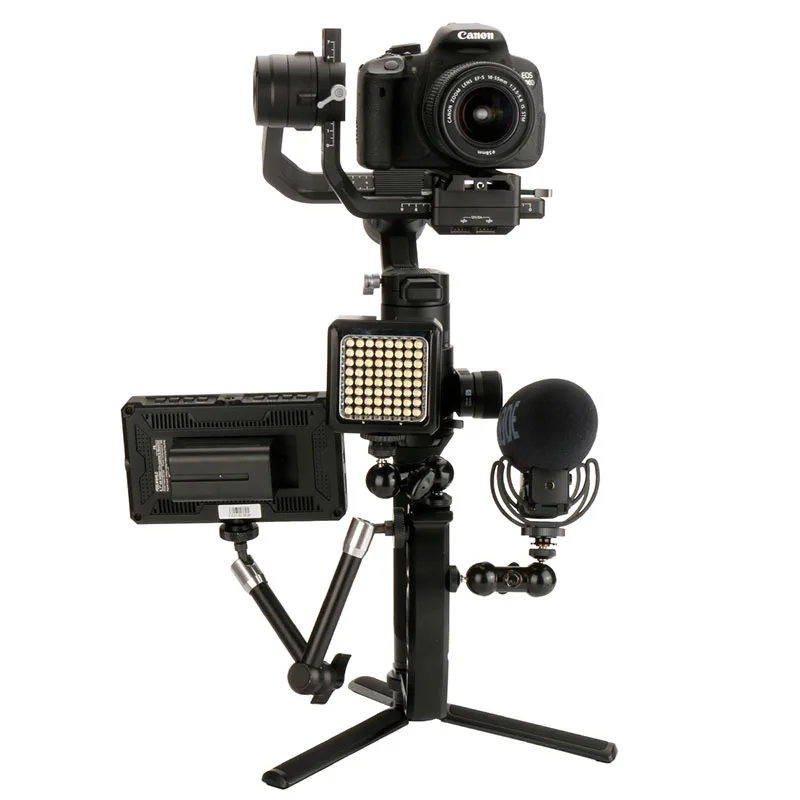 Шарнирные аксессуары L Bracke для DJI Ronin S Crane 2 V2 Plus Feiyu AK2000 AK4000 DSLR карданный стабилизатор с 1/4 горячий башмак