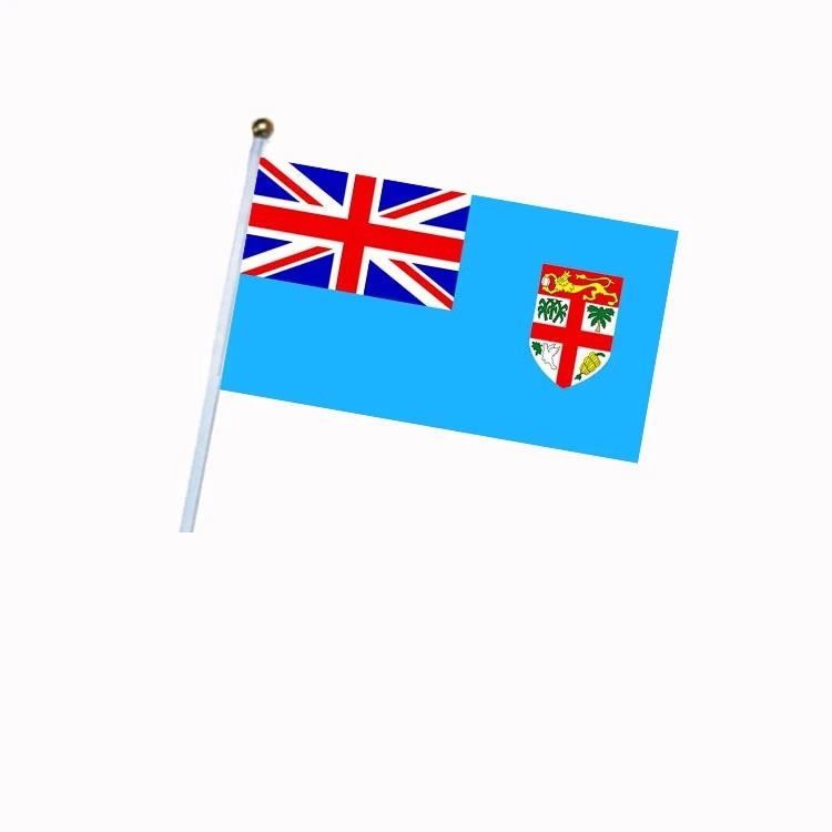 The Small Fiji Flag 14 21cm Fiji Flag The Hand National Flag With Pole Handing Flag Drop Shipping Fiji Flag Hand Flagsnational Flag Aliexpress