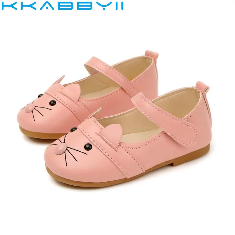 

Cute Animal Patterns Children Shoes Girls Flats Spring Autumn Girls Princess Casual Singel Shoes