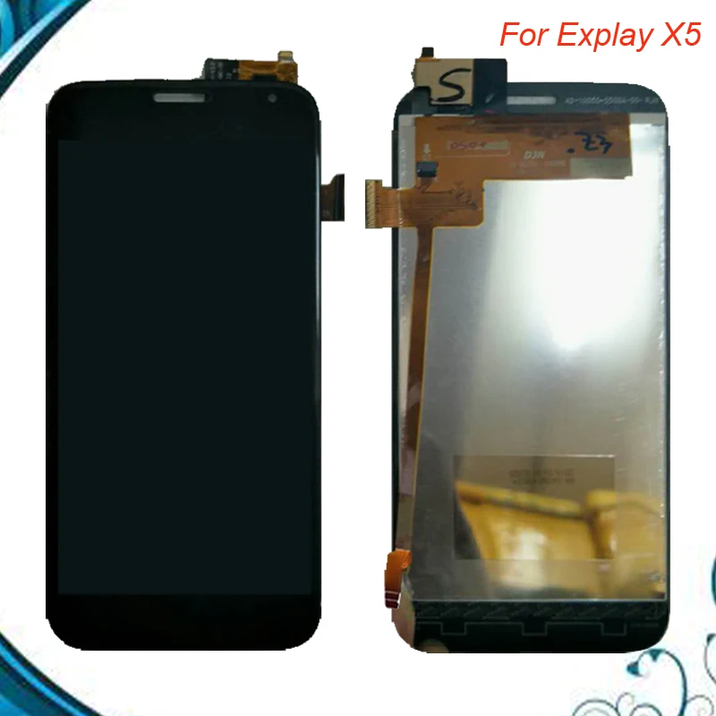 

100% Tested OK For Explay X5 LCD Display Screen with Touch Screen Digitizer Assembly Black Color IN Stock