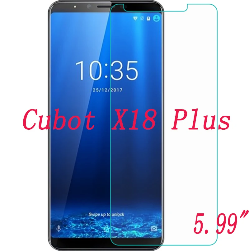 2 шт. Защитное стекло для смартфона Cubot X18 Plus X18Plus 5 99 дюйма | Мобильные телефоны и