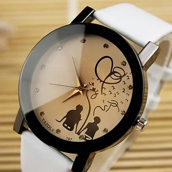 

Fashion Lovers Geneva Watch Women Leather Strap Students Children's Watches Bracelet Quartz Watch Female Clock Montre Femme