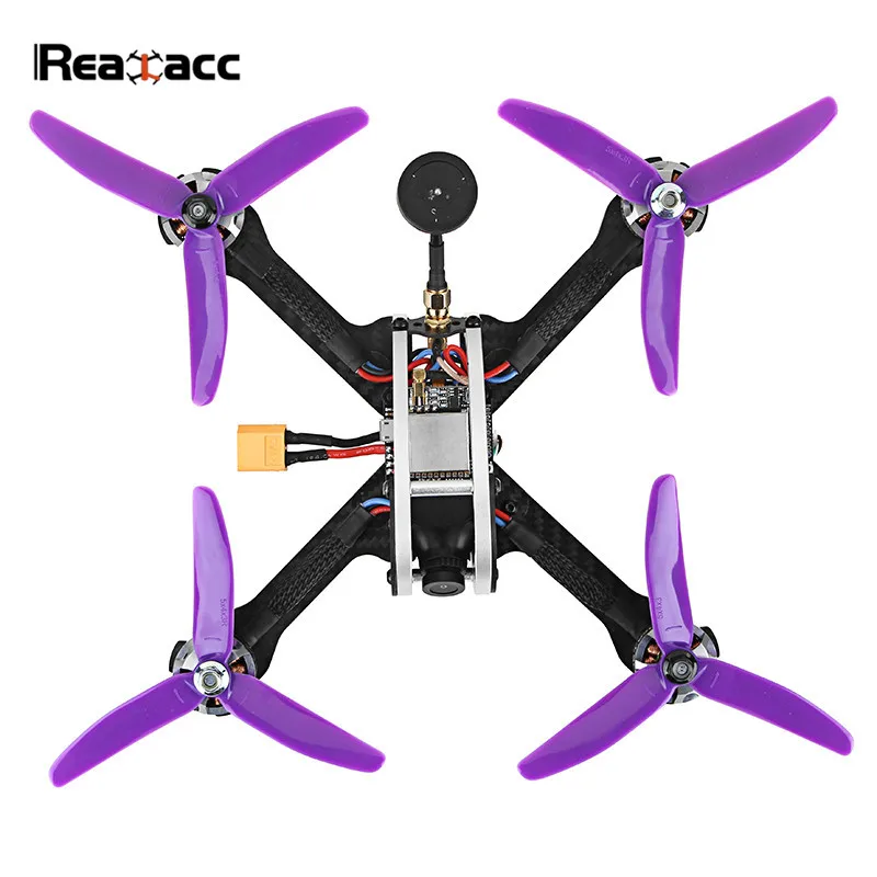 Realacc Real5 215 мм небольшой гоночный Дрон с видом от первого лица с самонастраиваемым устройством W/F4 25/200/600 мВт VTX 800TVL Камера модели RC Полетный контроллер VS Eachine X220S X220