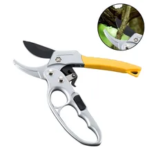 Pruning Shears Tools Ratchet Garden Steel scissors Anvil Hand Handle Designed Tree Clippers Small Scissors Gardening Tools