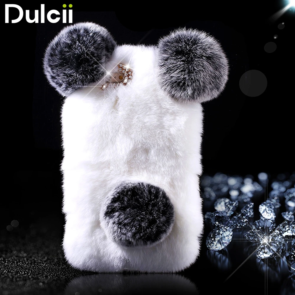 coque iphone 6s fourrure lapin