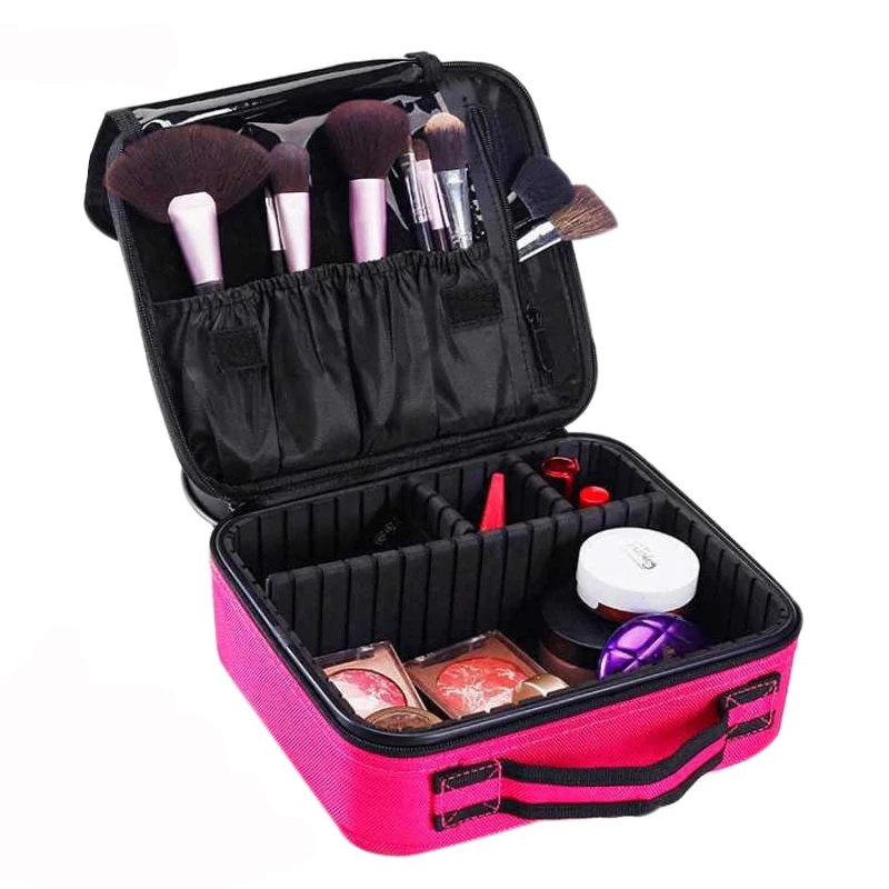 ALYMLH Brand Cosmetic Box Bag Women Professional Makeup Bag Travel