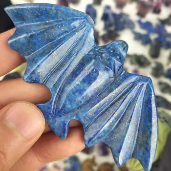 

New product!!A bat carved from natural lapis lazuli