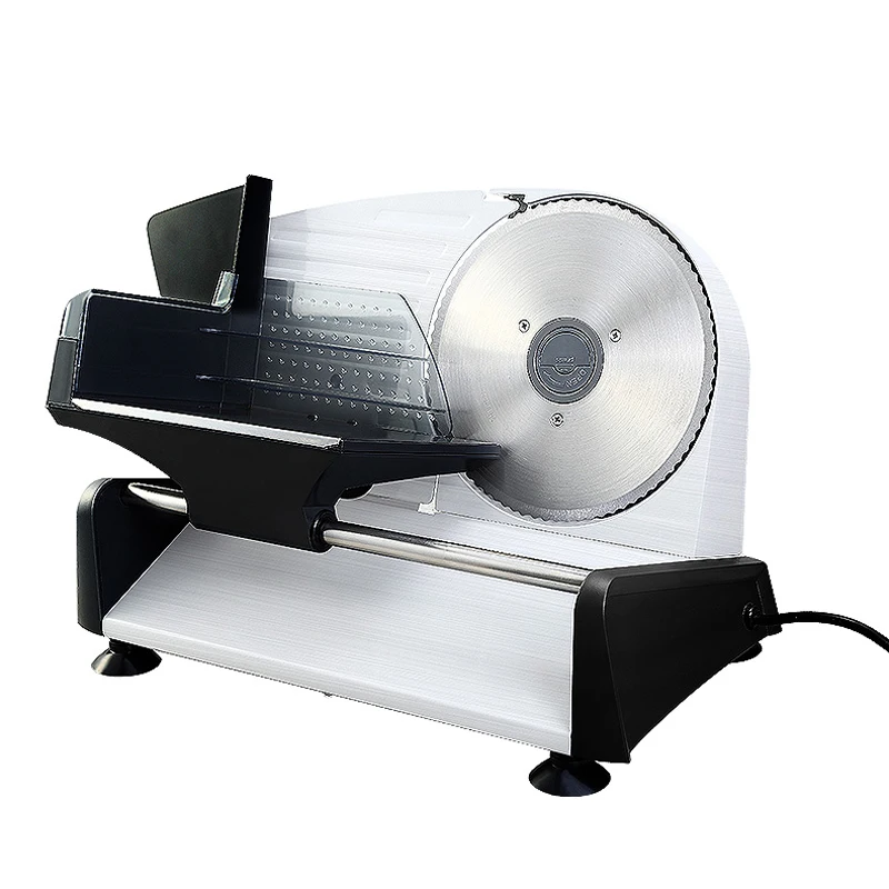 

Multifunction Meat Cutter Home Meat Slicer Semiautomatic Electric Slicer for Commercial Fruits Ham Bread Meat Cutting Machine