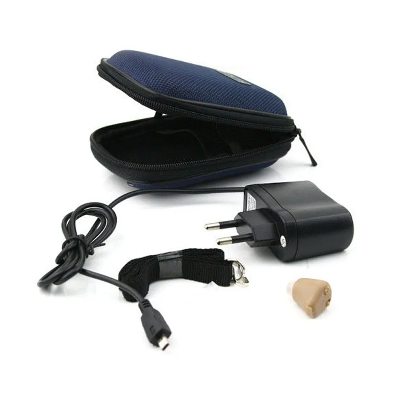 

2017 Digital Sound Amplifier Ear Aids Adjustable Tone Rechargeable Hearing In Ears Ear Plug for Deaf -Hot Dropshipping