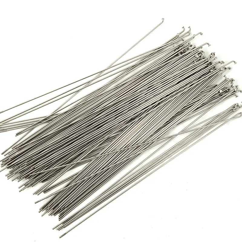 Bicycle Stainless Steel Silver Spokes 36pcs 14g/14k J Bend Bicycle 