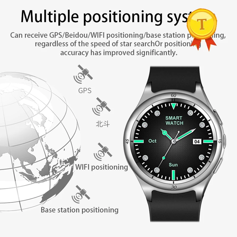 3G android os умные часы MTK 6580 1 Гб + 16 WiFi GPS ip67 водонепроницаемые наручные с поддержкой Nano