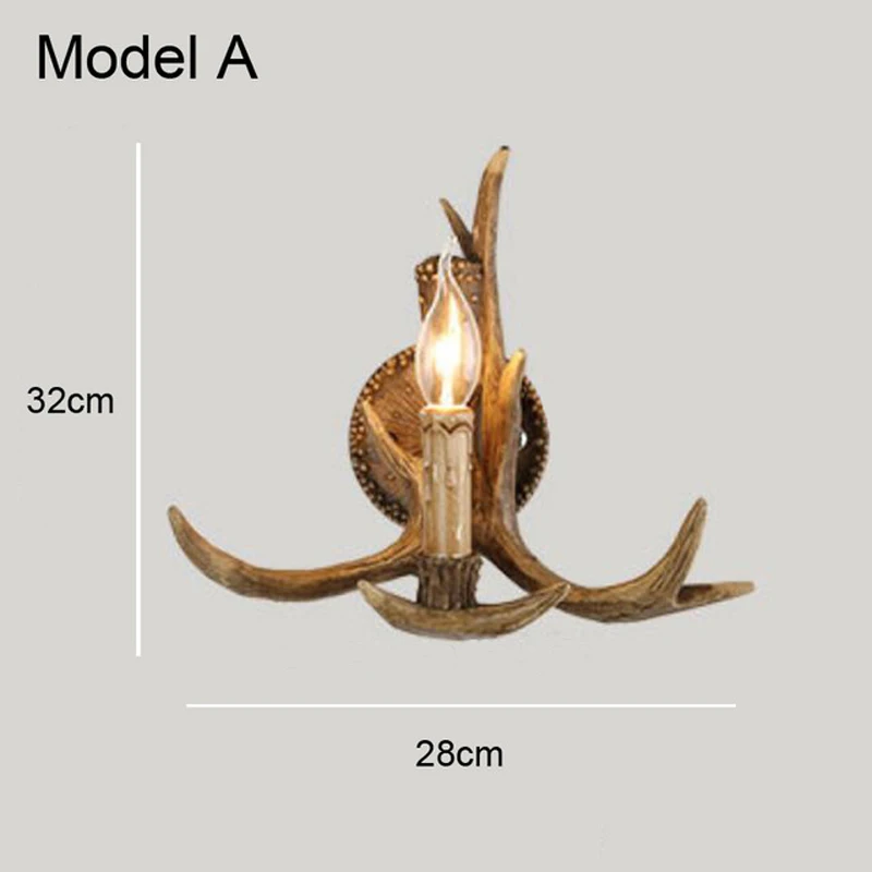 Wooden-feeling-resin-decorative-LED-wall-light-lamp-sconce-deer-horn-antler-retro-white-deer-wall.jpg_640x640
