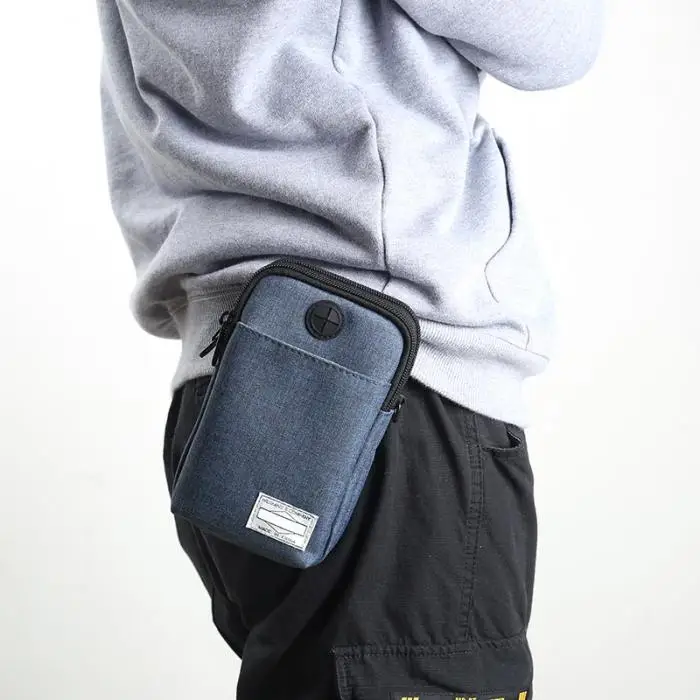 Многофункциональный водонепроницаемый чехол для телефона мини сумки через плечо с отверстием для наушников OH66