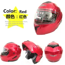 Motocicleta rosto cheio capacete Snowmobile ATV Motor de Moto de Rua Moto Equitação Corrida com Clara para a temporada de inverno