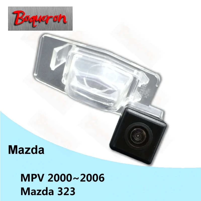 

BOQUERON for Mazda MPV 2000~2005 Mazda 323 Car Rear View Camera HD CCD Night Vision Reverse Parking Backup Camera NTSC PAL