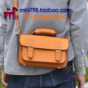 

DIY manual leather messenger bag type paper paper drawings BXK-36 Edition bag