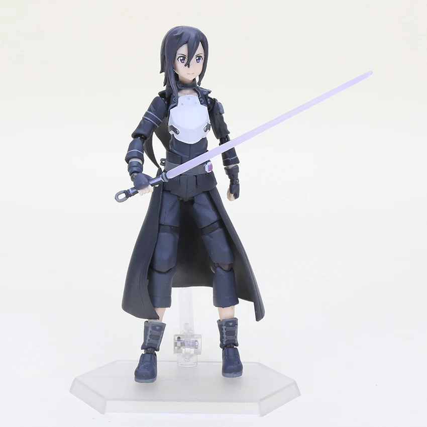 Sword Art Online Action Figure Figma 248 figure Kirito GGO PVC figure Toy 15cm Sword Art Online Action Figure Figma 248 figure Kirito GGO PVC figure Toy 15cm