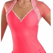 Платье для фигурного катания для девочек; новое Брендовое платье Vogue для соревнования в фигурном катании; DR3246