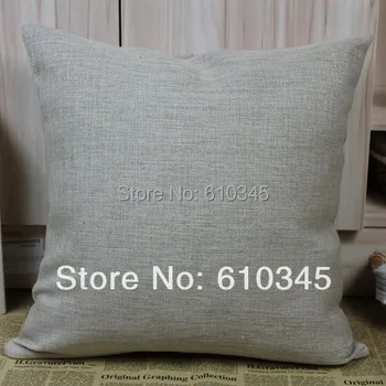 

Free Shipping! Plain design Linen Cotton Cushion Cover /Pillow Cover //Decorative cushion 45CX45CM