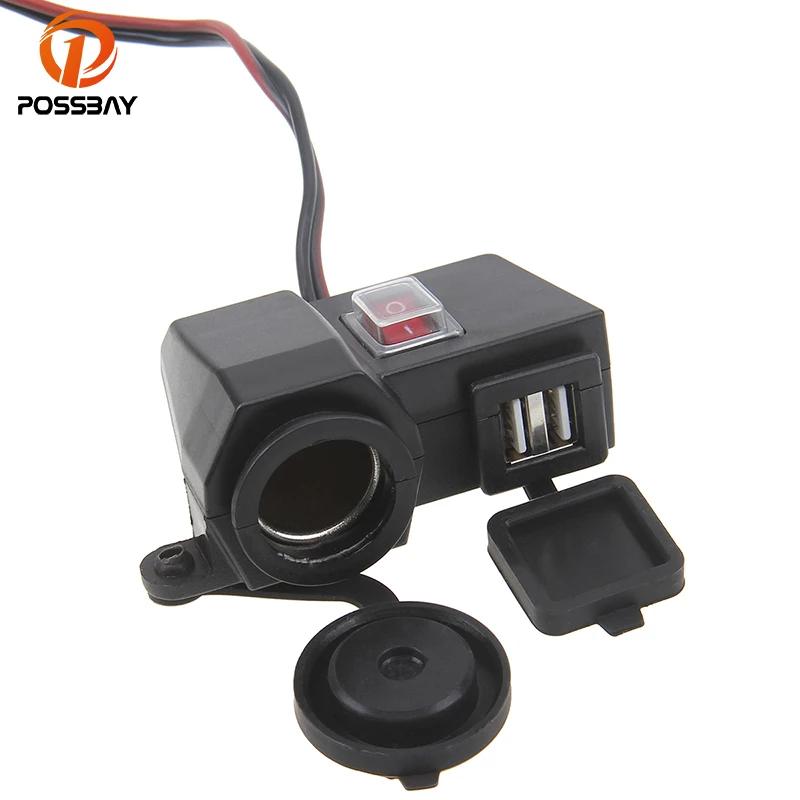 Aliexpress.com : Buy POSSBAY Motorcycle Adapter Dual USB