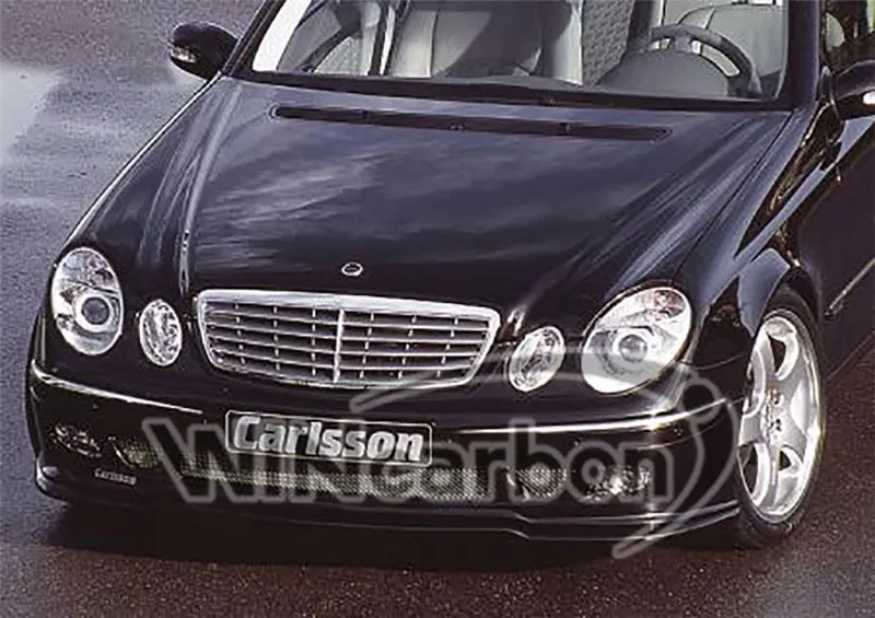 Передний Бампер Добавить спойлер для Mercedes BENZ e-класс W211 E55 2003-2006