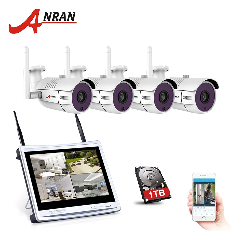 ANRAN 4CH Wifi CCTV System 12