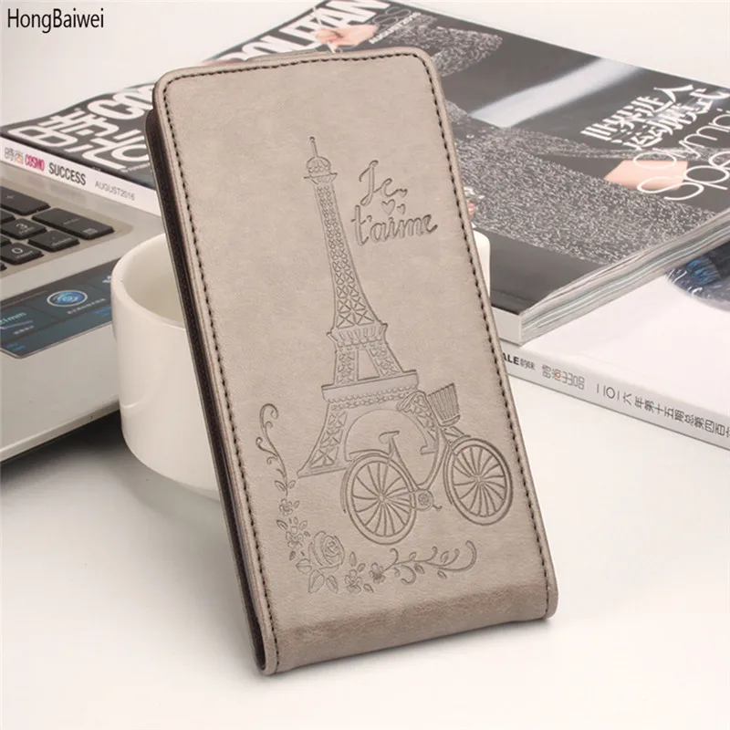 

HongBaiwei Retro Eiffel Tower case For Asus Zenfone 4 Max ZC554 KL Leather Flip capa For Asus ZC554KL cover Phones back skin 5.5