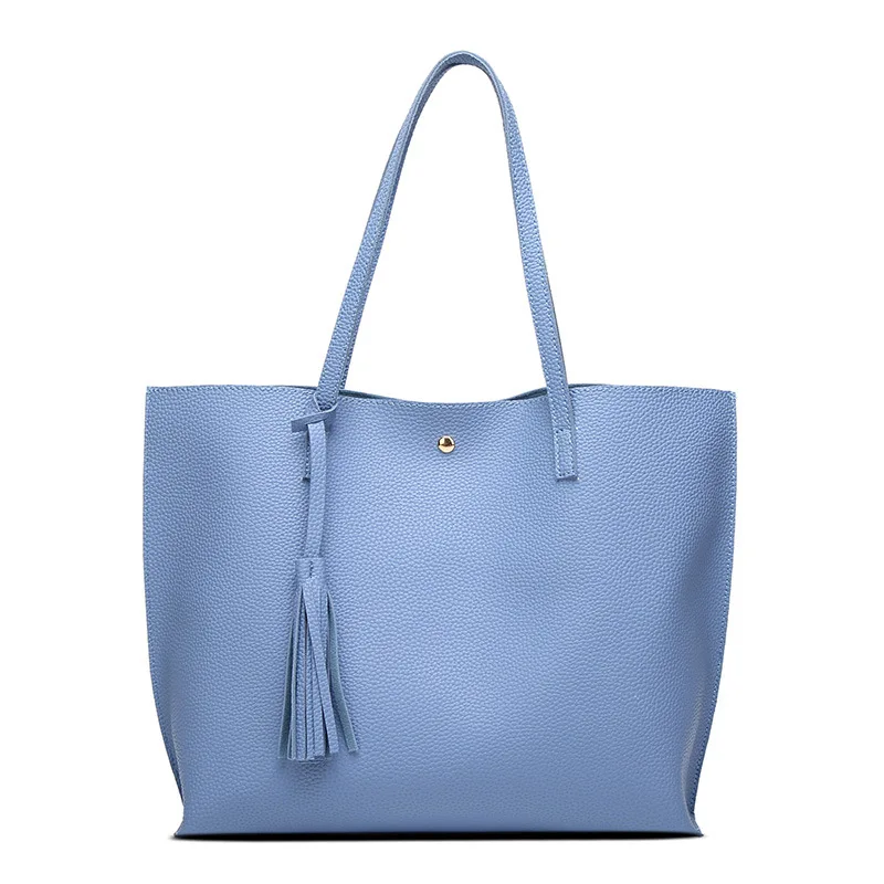 Discount Sale Luxury Brand Women Shoulder Bag Soft Leather TopHandle Bags Ladies Tassel Tote ...