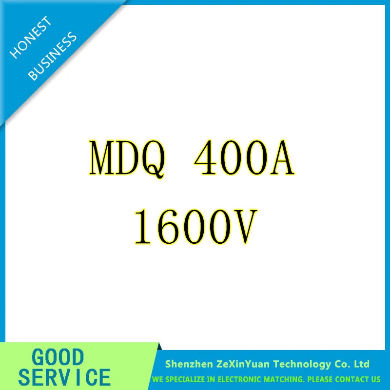 MDQ 400A Single Phase Diode Bridge Rectifier 400A Amp 1600V Power Module Board Electronic Rectifiers