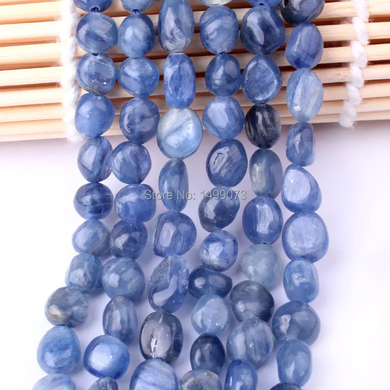 4x7-5x8мм произвольной формы неправильной формы Синий Кианит натуральный камень бусины для DIY ожерелье браслет ювелирных изделий 1"